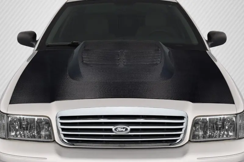 Carbon Creations 98-11 Ford Crown Victoria Cf Gt500 Type Hood 1