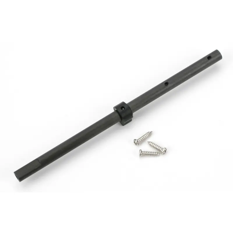 Carbon Fiber Main Shaft W/Collar & Hardware: Bmsr 1
