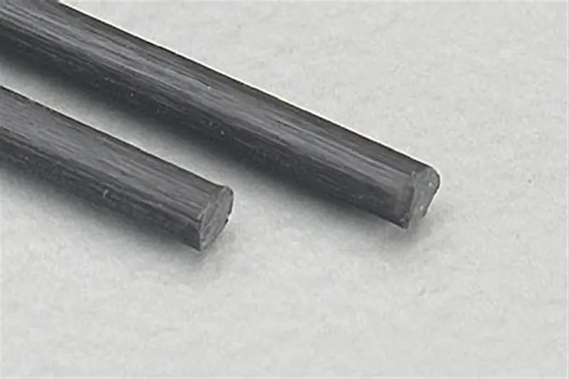 Carbon Fiber Rod .050"X24" (1.2Mm X 610Mm) 1