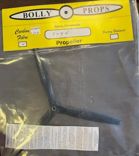 Carbon Fibre - Exoxy Composite- 11X4 N Propeller 1