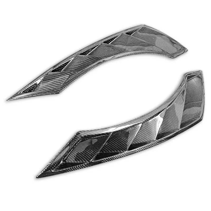 Carbon V2 Kotflügel (Front) Luftauslässe Passend Für Nissan Gt-R R35 1