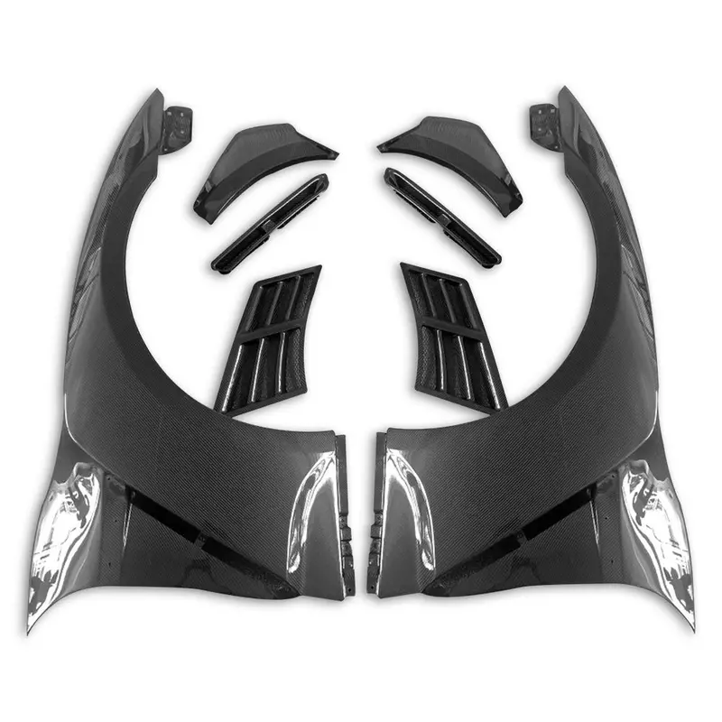 Carbon V2 Kotflügel (Front) Passend Für Nissan Gt-R R35 1