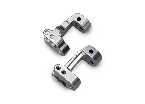 Caster Blocks, 25-Degree, Titanium-Anodized 6061-T6 Aluminum (Left & Right) 1