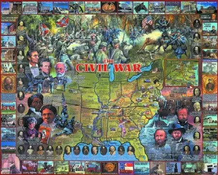 Civil War Facts 1000Pc Puzzle 1