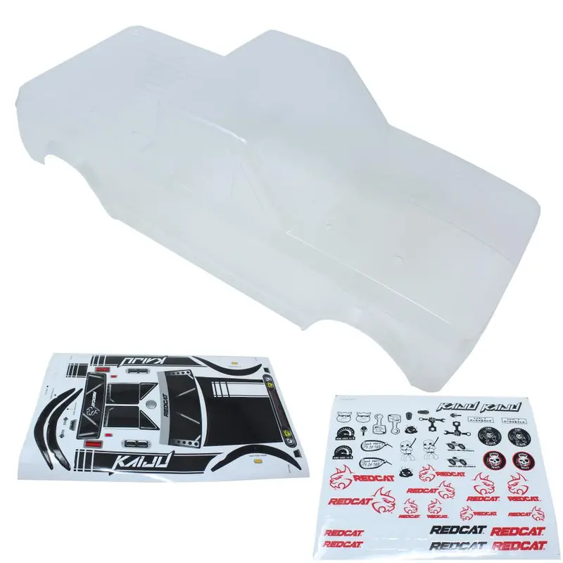 Clear Truck Body W/ Sticker Sheet 1