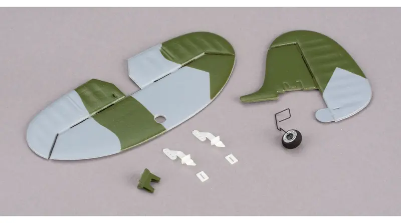 Complete Tail W/Accy: Ultra-Micro Spitfire 1