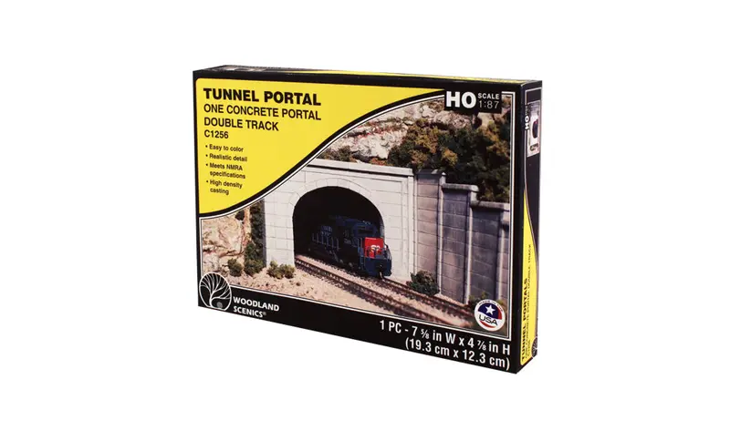 Concrete Portal Double Track Ho 1
