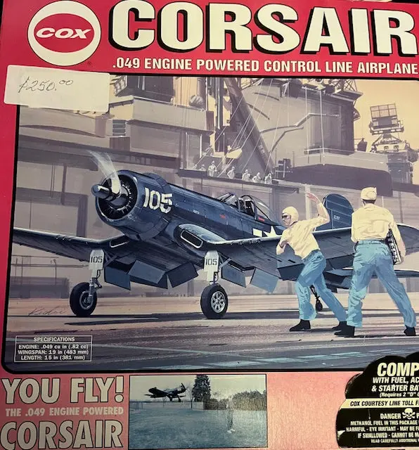 Corsair .049 Engine Powered Control Line Airplane 1