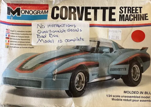 Corvette Street Machine- 1/24 Scale 1