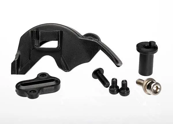 Cover, Gear/Motor Plate Access Cover/ Motor Mount Hinge Post / 3X10mm Cs W/Split And Flat Washers (1) / 2.5X4mm Cs (2) / 3X8mm Bcs (1) (For 550 Motors) 1