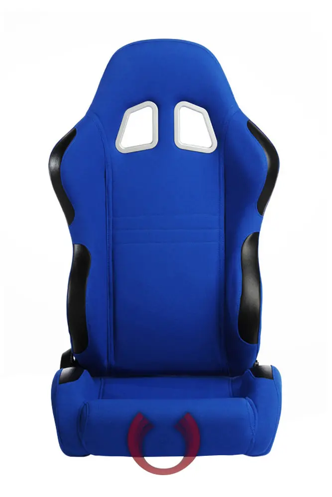 Cpa1007 Blue Cloth Cipher Auto Racing Seats - Pair 1
