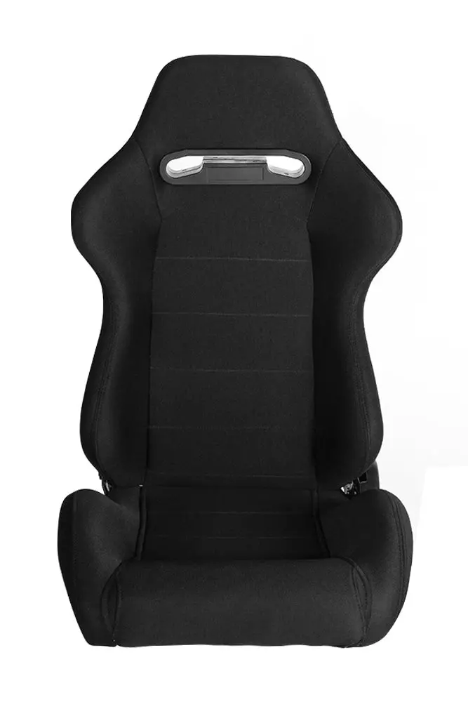 Cpa1013 Black Cloth Cipher Auto Racing Seats - Pair *Out Of Stock* 1