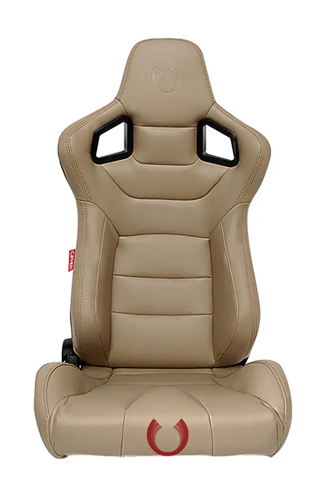 Cpa2001 Cipher Euro Racing Seats Tan Leatherette Carbon Fiber **Special Edition* - Pair--Out Of Stock 1