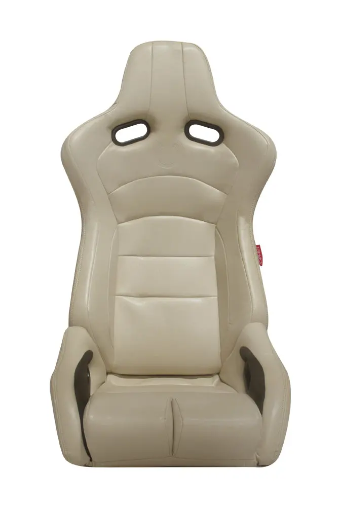 Cpa2002 Cipher Viper Series All Beige Pu Leather With Carbon Fiber Pu (Sold In Pair)—Out Of Stock 1