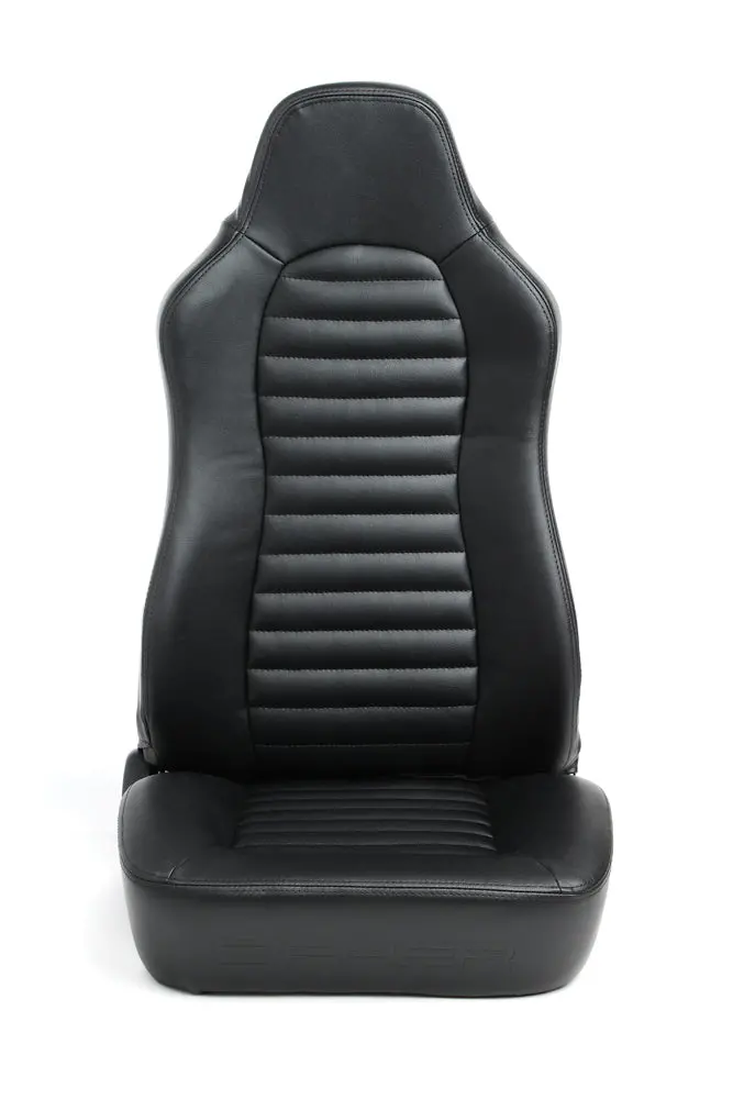 Cpa3001 All Black Leatherette Cipher Auto Universal Jeep Seats - Pair 1