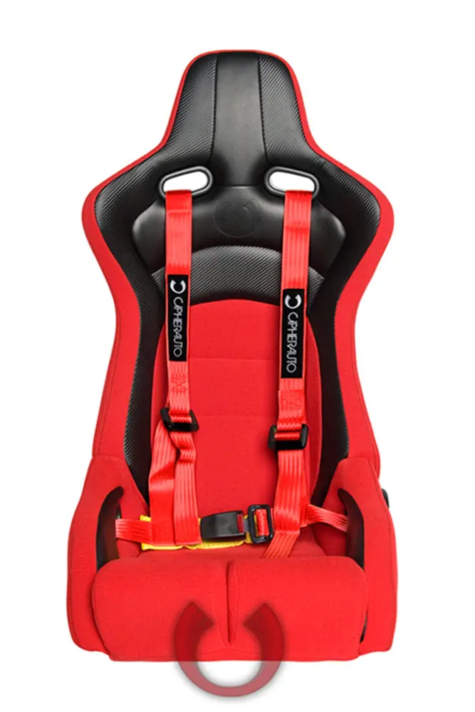 Cpa4002 Cipher Racing Red 4 Point 2 Inches Racing Harness - Pair 1