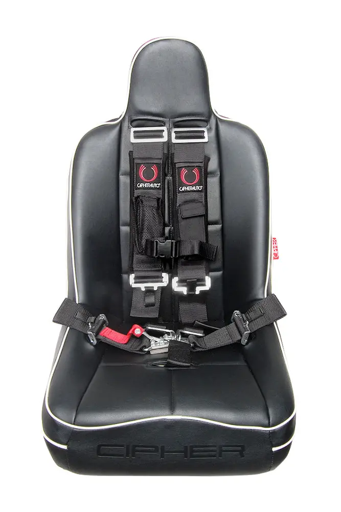 Cpa4003 Cipher Racing Black 5 Point 3 Inches Release Racing Harness---- 1