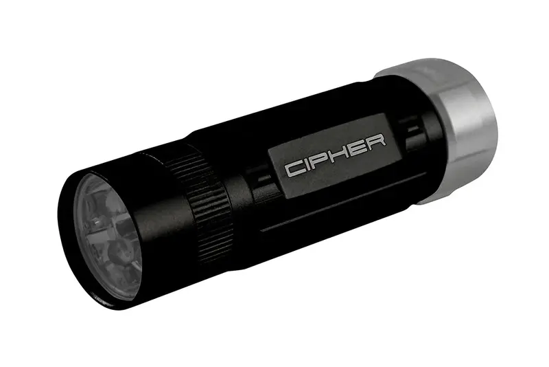 Cpa6300bk Cipher Auto 70 Lumens Flashlight Black 1