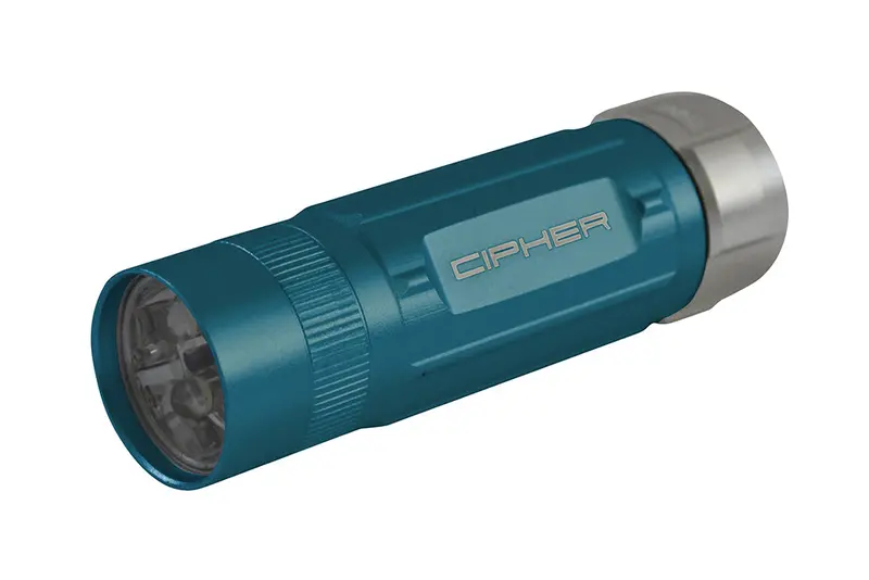 Cpa6300bu Cipher Auto 70 Lumens Flashlight Blue 1