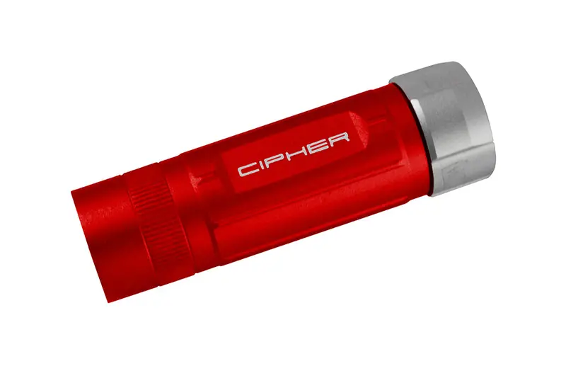 Cpa6300rd Cipher Auto 70 Lumens Flashlight Red 2
