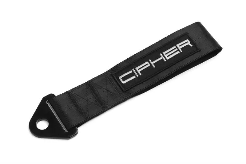 Cpa7000bk Cipher Auto Black 2" Towing Strap 1