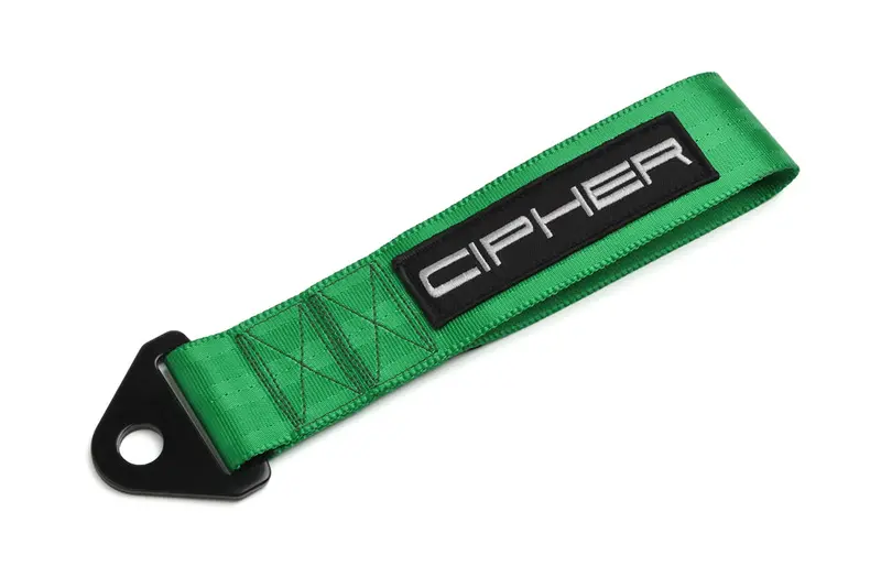 Cpa7000gn Cipher Auto Green 2" Towing Strap 1