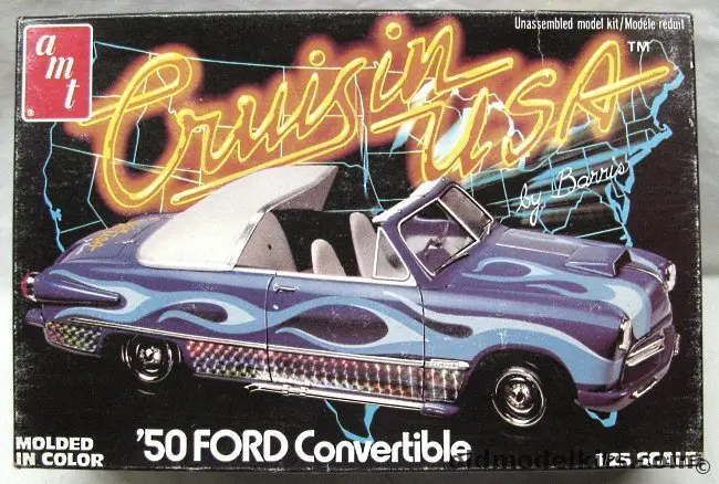 Cruisin Usa '50 Ford Convertible- 1/25 Scale 1