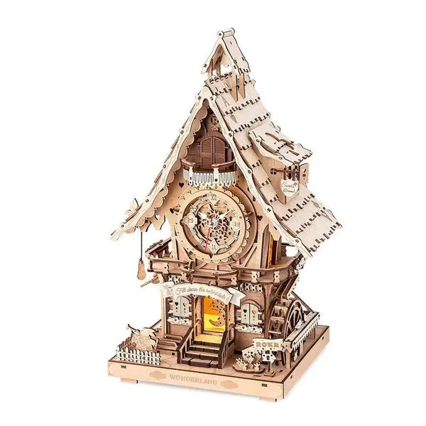 Cuckoo Clock (Natural Wood Color) 3D Puzzle 1