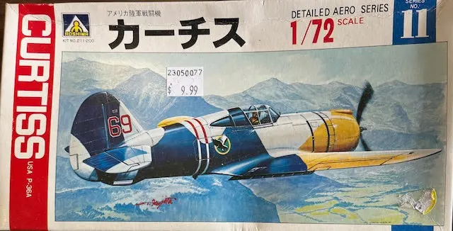Curtiss Usa P-36A (Detailed Aero Series) - 1/72 Scale 1