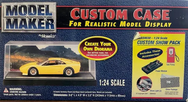 Custom Case For Realistic Model Display- 1/24 Scale 1