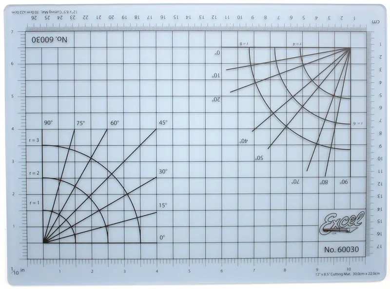 Cutting Mat 8.5X12 1