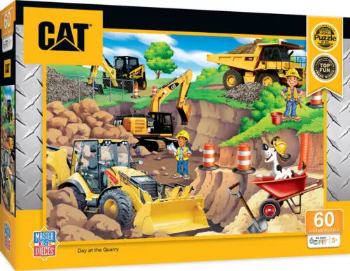 Day At The Quarry - 60 Piece Puzzle 1