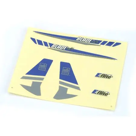 Decal Sheet Blue/Silver Graphics Bmcx 1