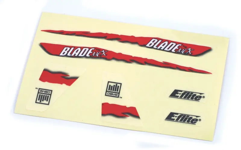 Decal Sheet Red Graphics Bmcx 1