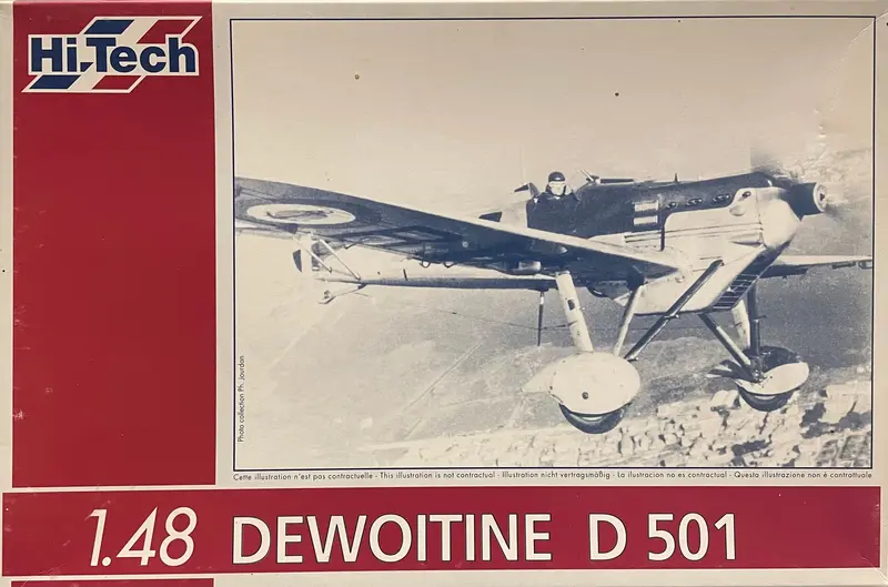 Dewoitine D 501 - 1/48Th Scale 1