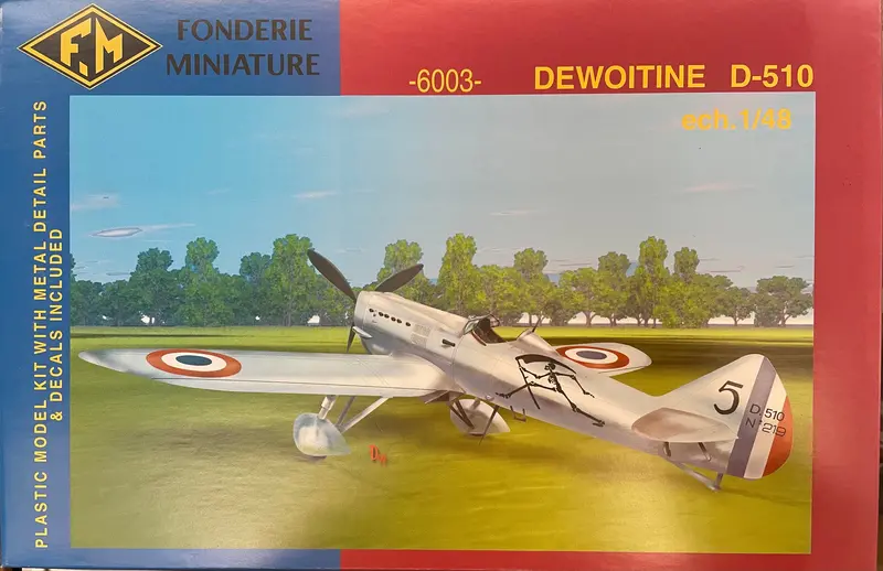 Dewoitine D-510 - 1/48 Scale 1