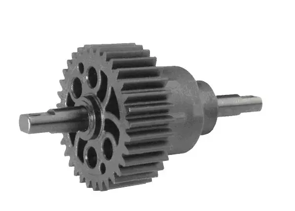 Differential Kit, Center (Complete For E-Revo & E-Maxx (Model 3905)) (Assembled With 500K Oil) (Use Only With Single Speed Transmission) 1