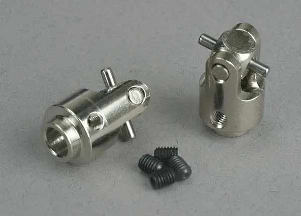 Differential Output Yokes, Hardened Steel (W/ U-Joints) (2) 1