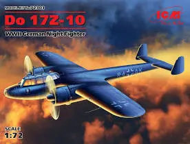 Do 17Z-10 Wwii German Night Fighter -1/72 Scale 1