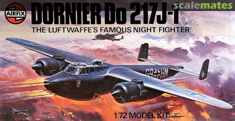 Dornier Do 217J-1- 1/72 Scale (Series 4) 1