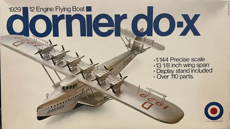 Dornier Do-X - 1929 12 Engine Flying Boat (1/144 Scale) 1