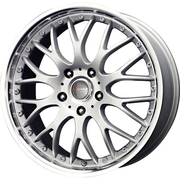 Drag Dr-19 Wheels 16X7 5X100 5X114.3 Silver Rims 1