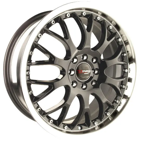 Drag Dr-19 Wheels 17X7.5 5X100 5X114.3 Gunmetal Rims 1
