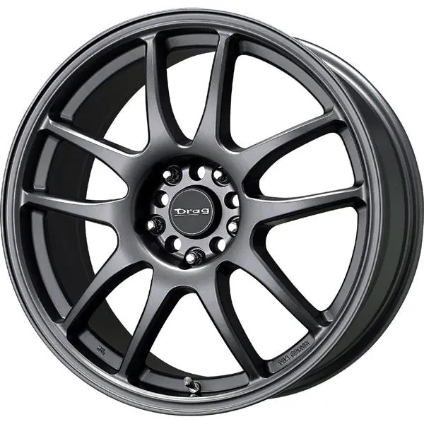 Drag Dr-31 Wheels 17X8 5X100 5X114.3 Gunmetal Rims 1