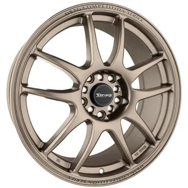 Drag Dr-31 Wheels 18X8 5X100 5X114.3 Rally Bronze Rims 1