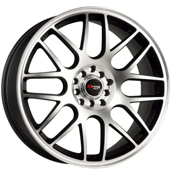 Drag Dr-34 Wheels 17X7.5 5X100 5X114.3 Matte Black Machined Face Rims 1