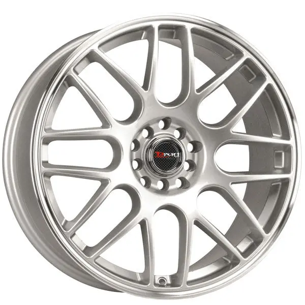 Drag Dr-34 Wheels 17X7.5 5X110 5X105 Silver Rims 1