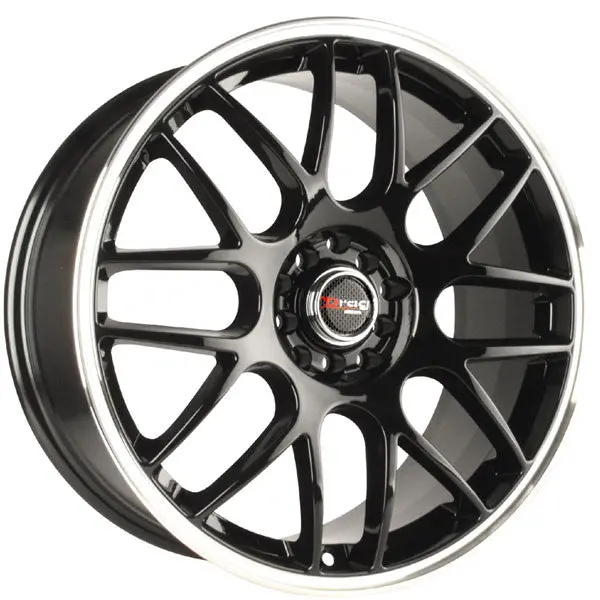 Drag Dr-34 Wheels 18X8.5 5X100 5X114.3 Et37 Gloss Black Rims 1