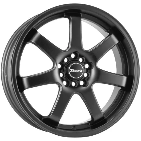 Drag Dr-35 Wheels 17X7.5 5X100 5X114.3 Matte Black Rims 1
