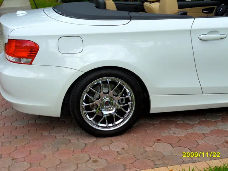 Drag Dr-37 Wheels 17X7.5 5X120 Chrome Rims 2
